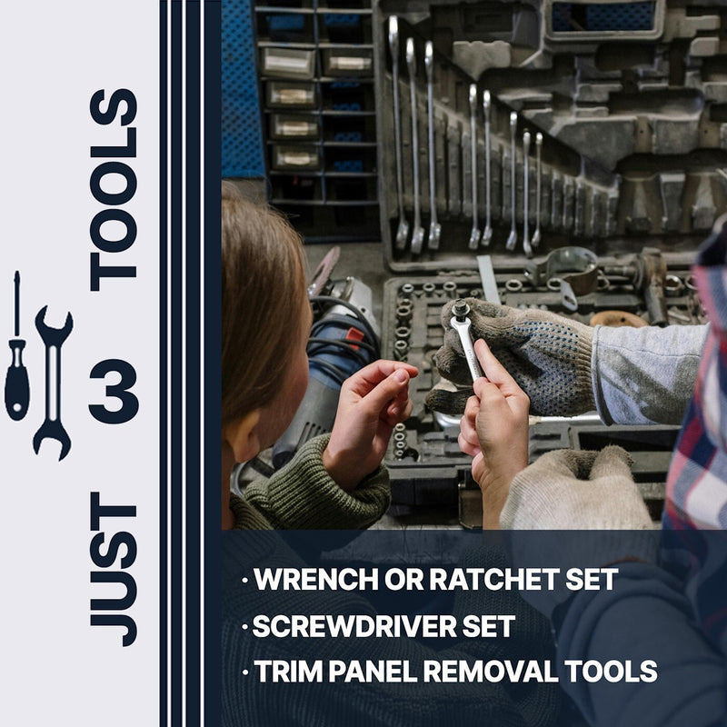 DURAFORCE Halogen Tail Light Set For 2006-2010 Ford Explorer Clear & Red Lens 2Pcs