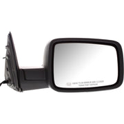 DURAFORCE Mirror For 2009-2010 Dodge Ram 1500 2011-2013 Ram 1500 Heated Textured Passenger
