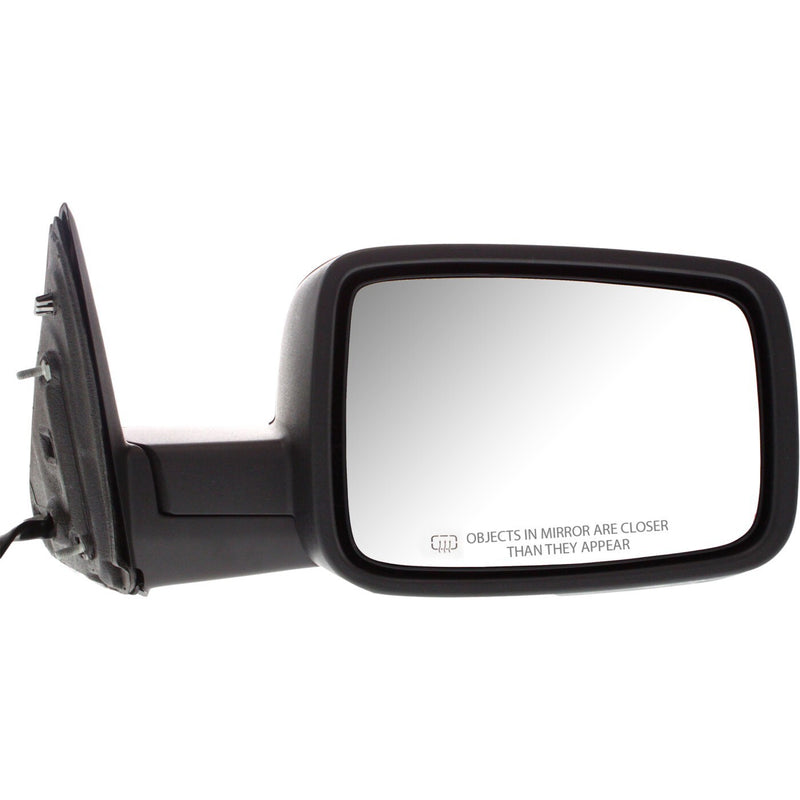 DURAFORCE Mirror For 2009-2010 Dodge Ram 1500 2011-2013 Ram 1500 Heated Textured Passenger
