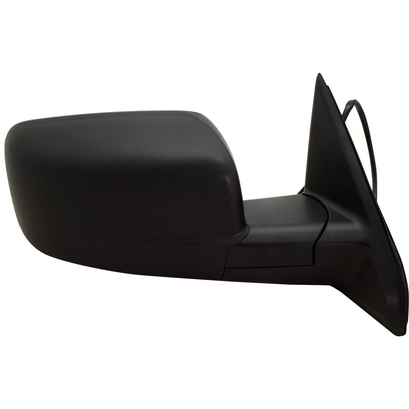 DURAFORCE Mirror For 2009-2010 Dodge Ram 1500 2011-2013 Ram 1500 Heated Textured Passenger