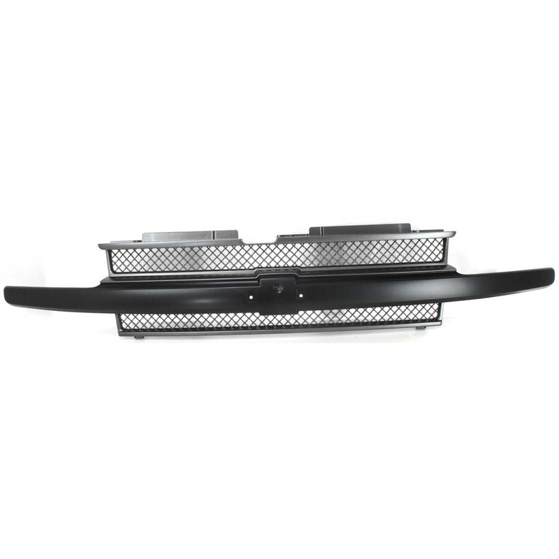 DURAFORCE Grille For 2002-2005 Chevrolet Trailblazer and EXT Black Shell and Insert