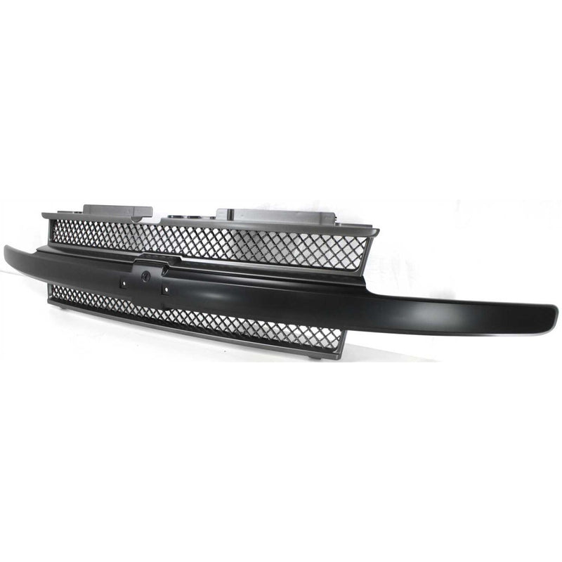 DURAFORCE Grille For 2002-2005 Chevrolet Trailblazer and EXT Black Shell and Insert