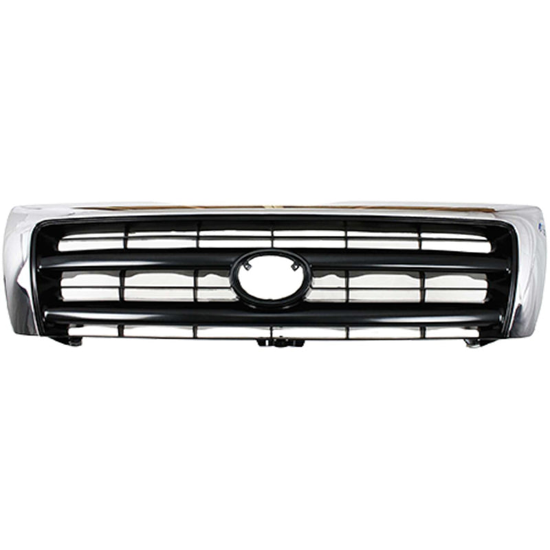 DURAFORCE Grille Chrome & Black Center for 97-00 Toyota Tacoma Pre Runner
