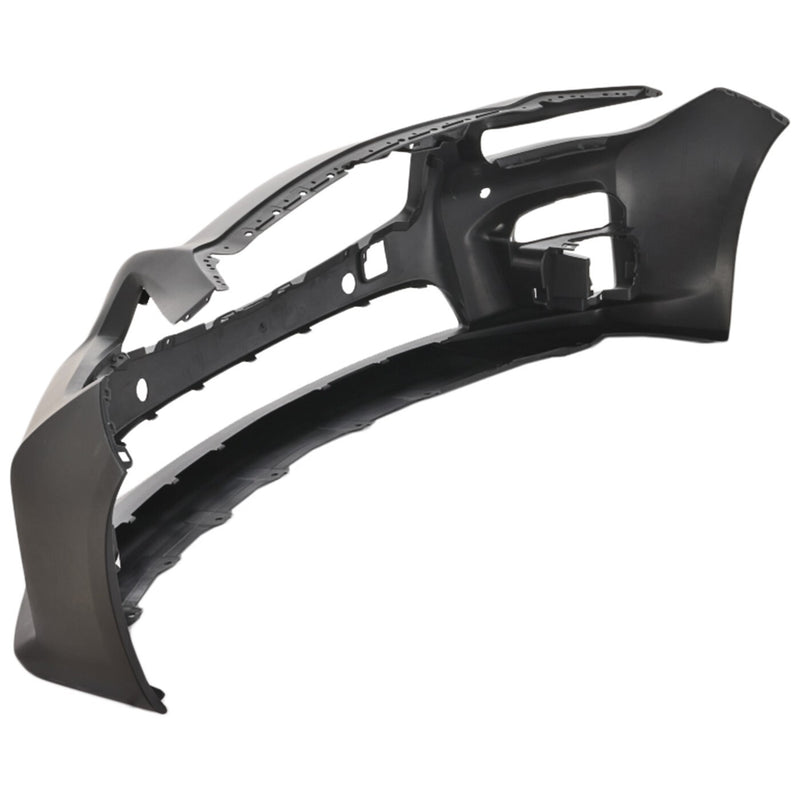 DURAFORCE Front Bumper Cover For 2014-2017 Infiniti Q50 Primed Fascia With Object Sensor