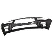 DURAFORCE Front Bumper Cover For 2014-2017 Infiniti Q50 Primed Fascia With Object Sensor