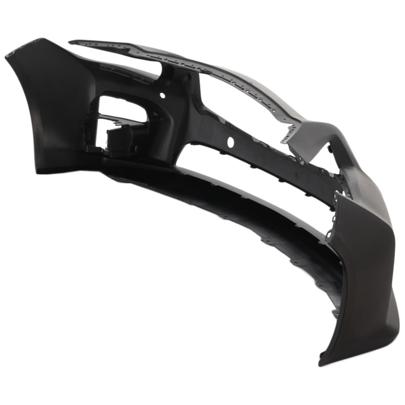DURAFORCE Front Bumper Cover For 2014-2017 Infiniti Q50 Primed Fascia With Object Sensor