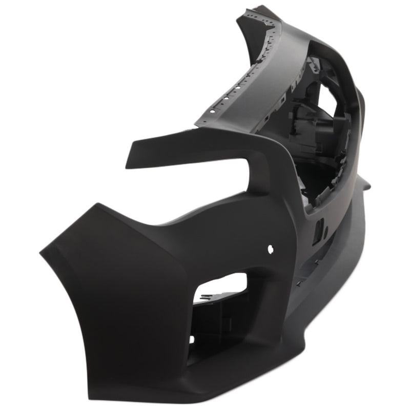DURAFORCE Front Bumper Cover For 2014-2017 Infiniti Q50 Primed Fascia With Object Sensor