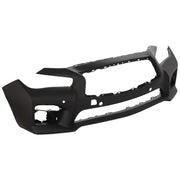 DURAFORCE Front Bumper Cover For 2014-2017 Infiniti Q50 Primed Fascia With Object Sensor