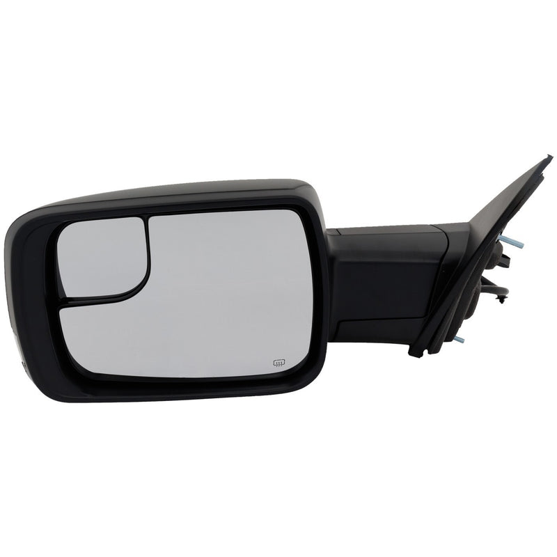 DURAFORCE Mirror For 2019-2022 Ram 1500 LH Power Heated Power Fold w Signal Light Textured