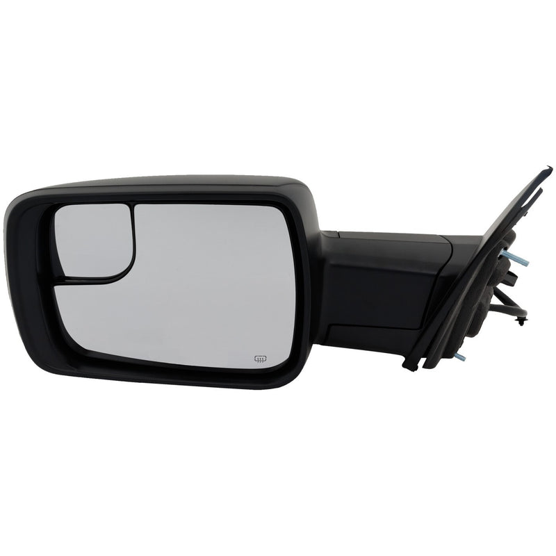 DURAFORCE Mirror For 2019-2022 Ram 1500 LH Power Heated Power Fold w Signal Light Textured