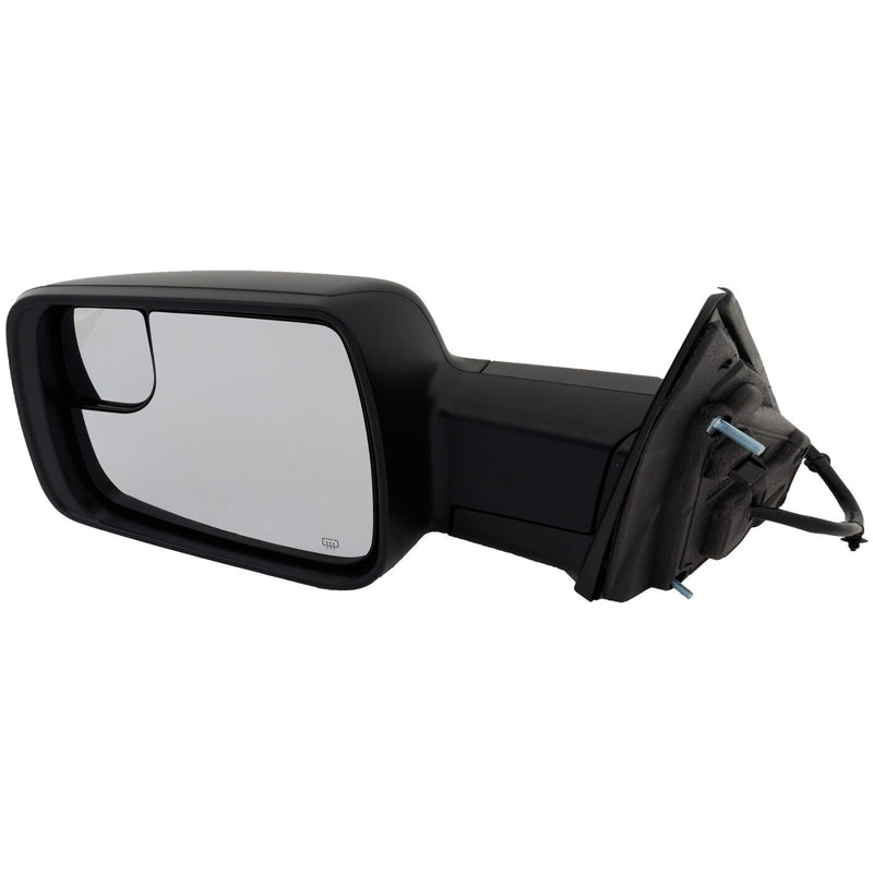 DURAFORCE Mirror For 2019-2022 Ram 1500 LH Power Heated Power Fold w Signal Light Textured