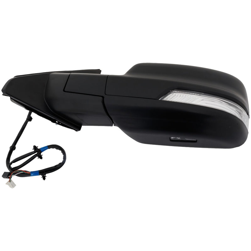 DURAFORCE Mirror For 2019-2022 Ram 1500 LH Power Heated Power Fold w Signal Light Textured