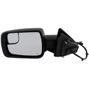 DURAFORCE Mirror For 2019-2022 Ram 1500 LH Power Heated Power Fold w Signal Light Textured
