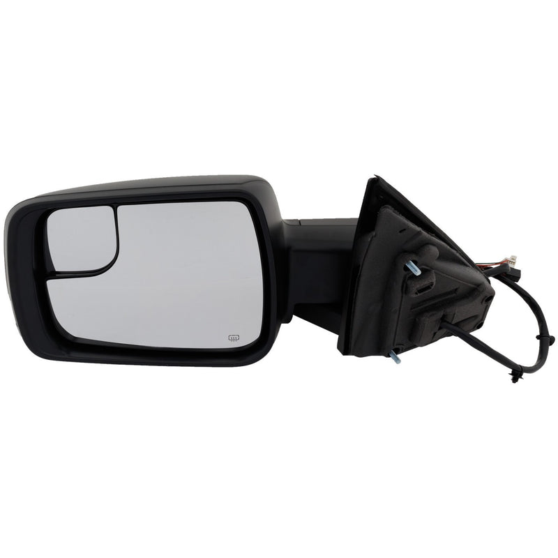 DURAFORCE Mirror For 2019-2022 Ram 1500 LH Power Heated Power Fold w Signal Light Textured