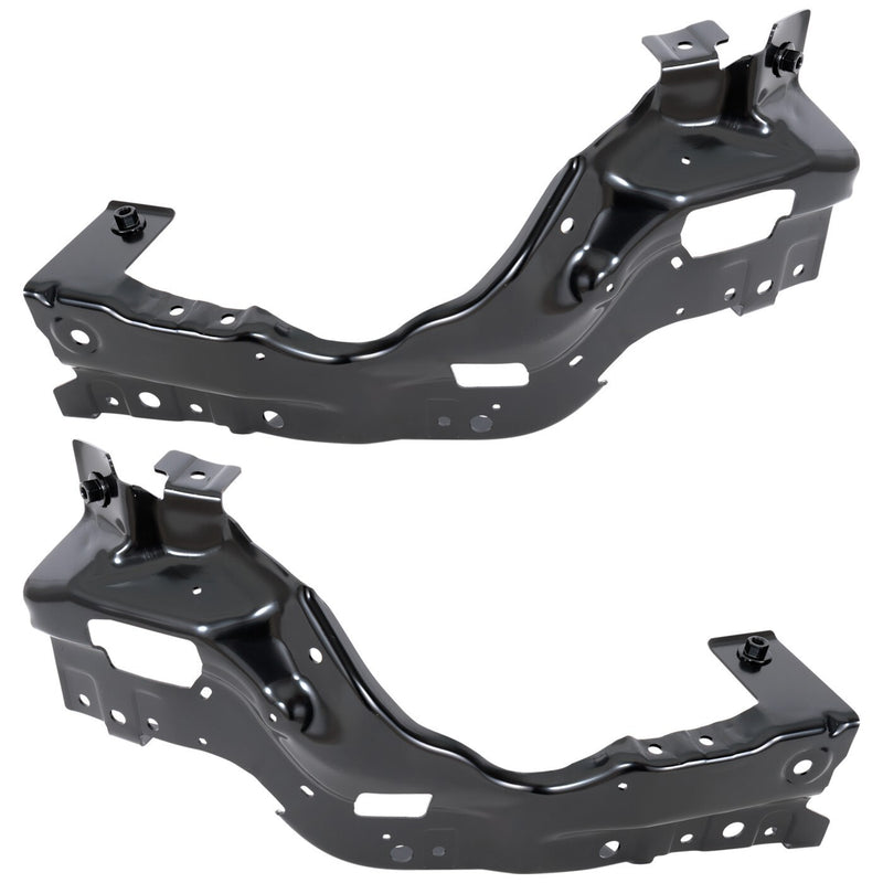 DURAFORCE Bumper Face Bar Brackets Retainer Mounting Braces Set of 2 for Chevy Pair