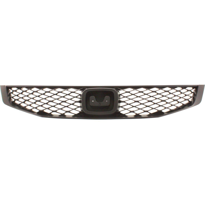 DURAFORCE Grille Textured Black For 2009-2011 Honda Civic Coupe