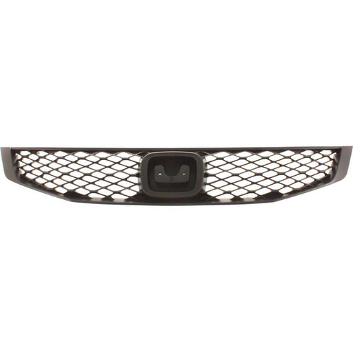 DURAFORCE Grille Textured Black For 2009-2011 Honda Civic Coupe