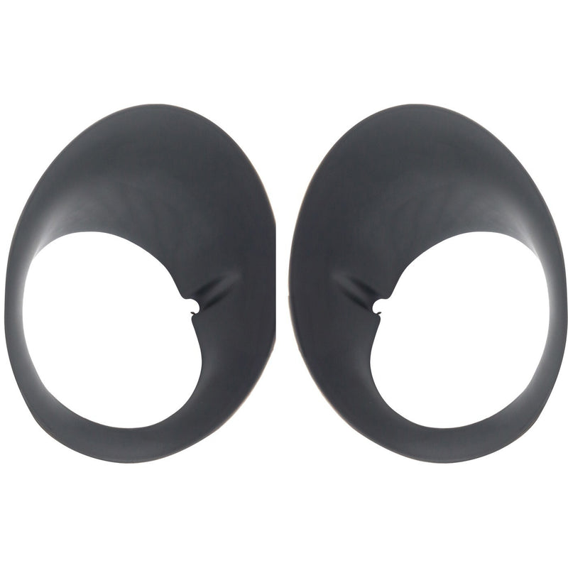 DURAFORCE Front Fog Light Trim Bezel Set For 2002-08 Dodge Ram 1500 2003-09 3500 Textured