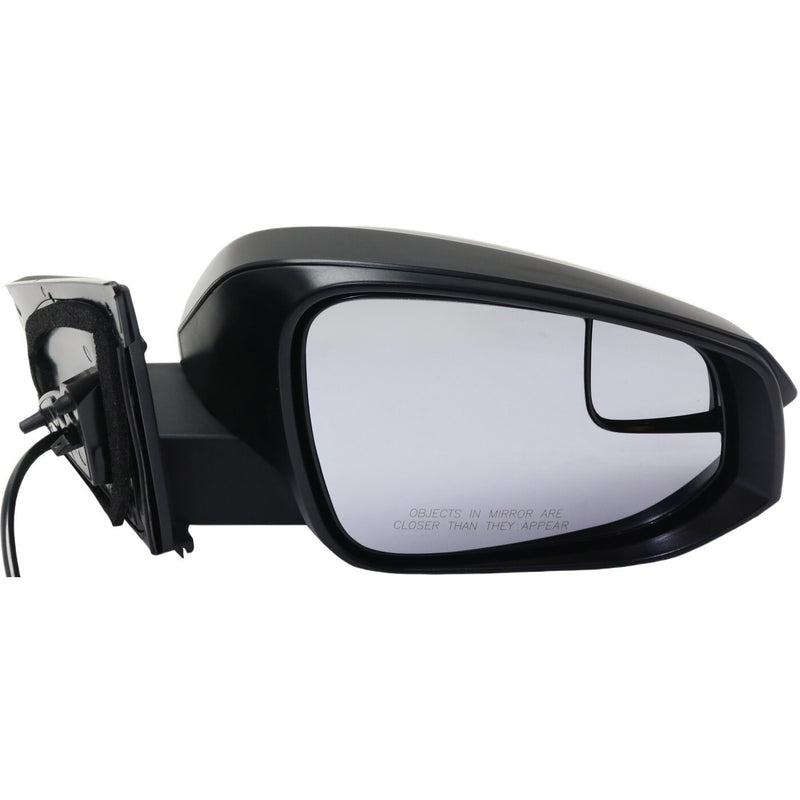 DURAFORCE Mirror RH For 2016-2018 Toyota RAV4 Manual Fold Power Glass North America Built