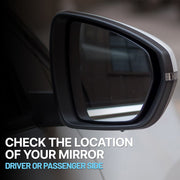 DURAFORCE Mirror RH For 2016-2018 Toyota RAV4 Manual Fold Power Glass North America Built