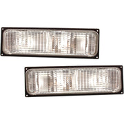 DURAFORCE Turn Signal Light Set For 88-89 Chevy C1500 K1500 and GMC C1500 K1500 RH and LH