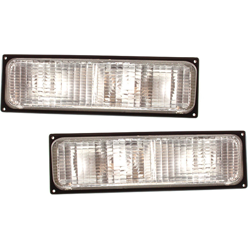 DURAFORCE Turn Signal Light Set For 88-89 Chevy C1500 K1500 and GMC C1500 K1500 RH and LH