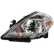 DURAFORCE Headlight Set of 2 For 2007-11 Nissan Versa Sedan/Hatchback 2012 Hatcback LH RH