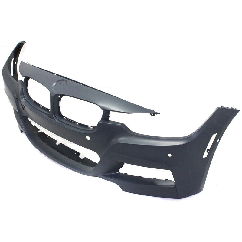 DURAFORCE Front Bumper Cover Primed For 2013-2018 BMW 320i F30 with M Sport Package