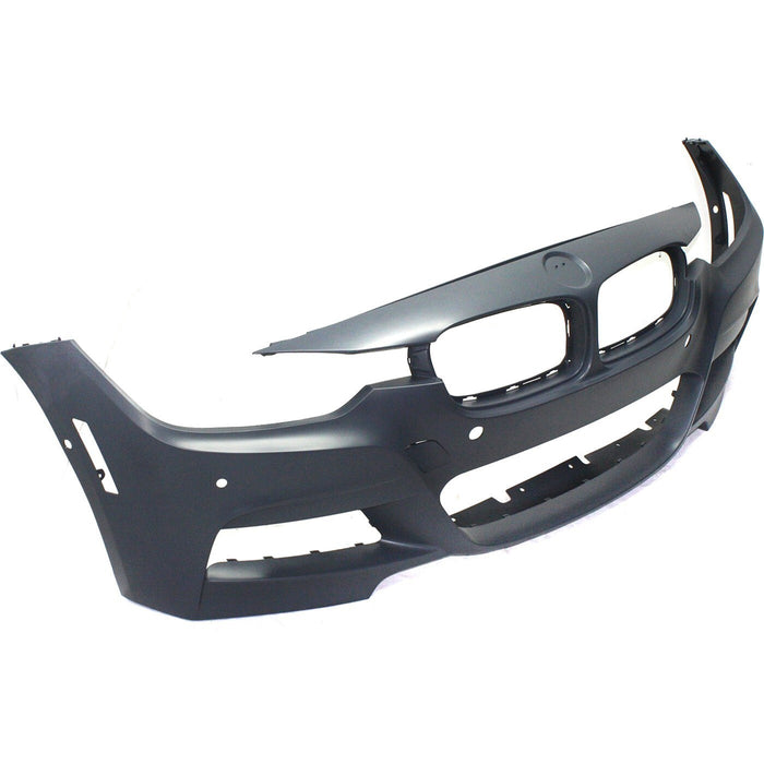 DURAFORCE Front Bumper Cover Primed For 2013-2018 BMW 320i F30 with M Sport Package