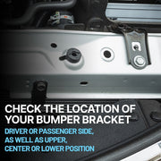 DURAFORCE Radiator Support Brackets Driver Left Side Hand Sedan for Subaru Crosstrek XV