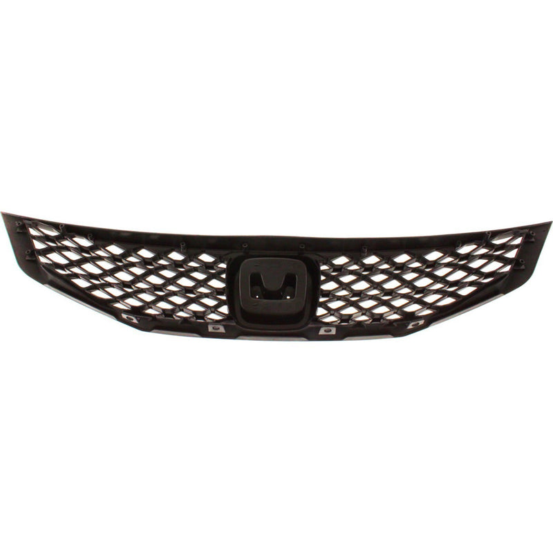 DURAFORCE Bumper Cover Kit For 2009-2011 Honda Civic Coupe Front 2 Pieces