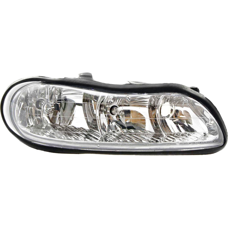 DURAFORCE Halogen Headlight Set For 1997-2003 Chevrolet Malibu Left & Right w/Bulb(s) Pair