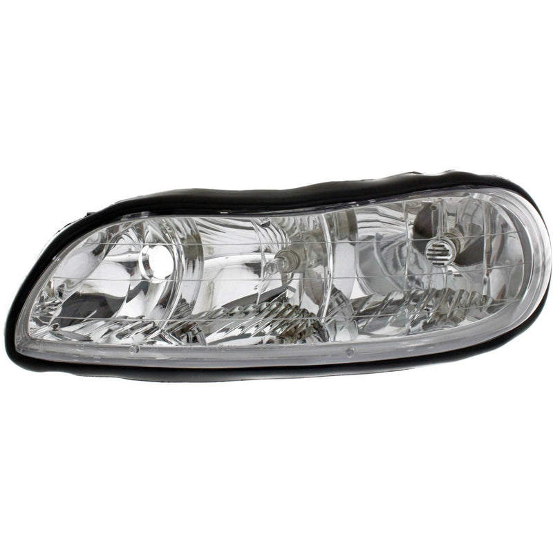 DURAFORCE Halogen Headlight Set For 1997-2003 Chevrolet Malibu Left & Right w/Bulb(s) Pair