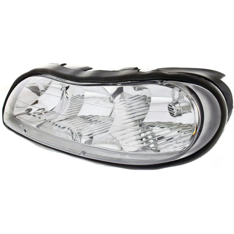 DURAFORCE Halogen Headlight Set For 1997-2003 Chevrolet Malibu Left & Right w/Bulb(s) Pair