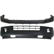 DURAFORCE Pair Bumper Covers Facias Set of 2 Front Upper for Ford Expedition 2007-2014