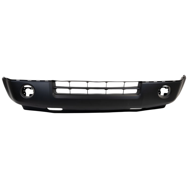 DURAFORCE Pair Bumper Covers Facias Set of 2 Front Upper for Ford Expedition 2007-2014
