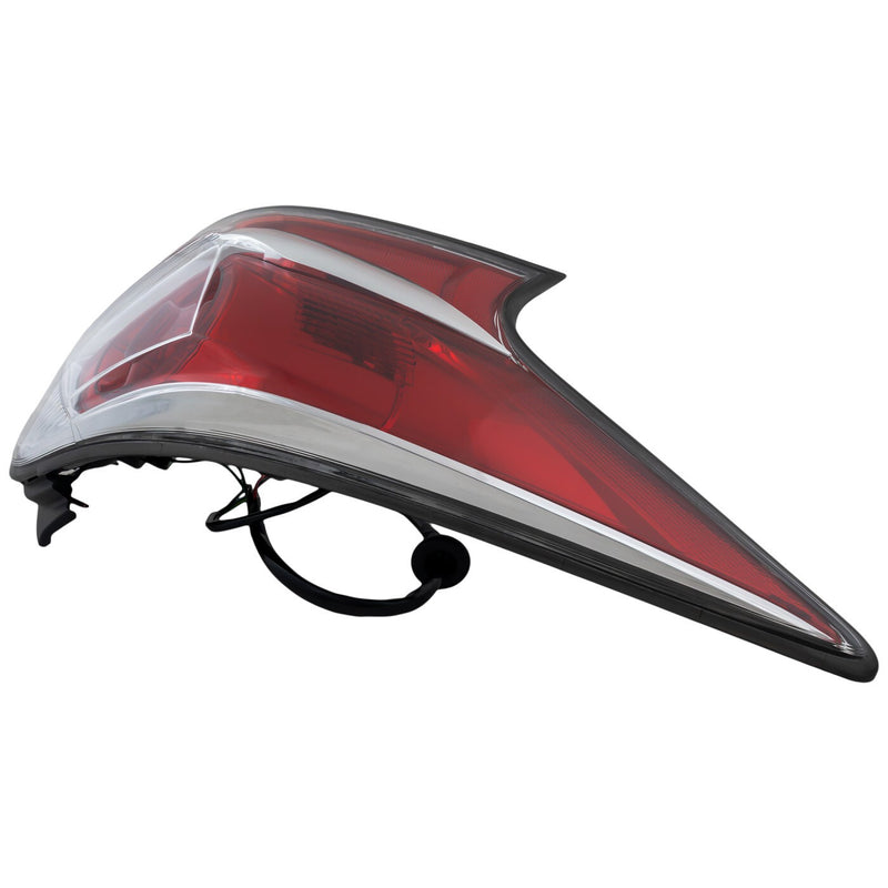 DURAFORCE Halogen Tail Light For 2014-2015 Nissan Altima Standard Type Left w/ Bulbs