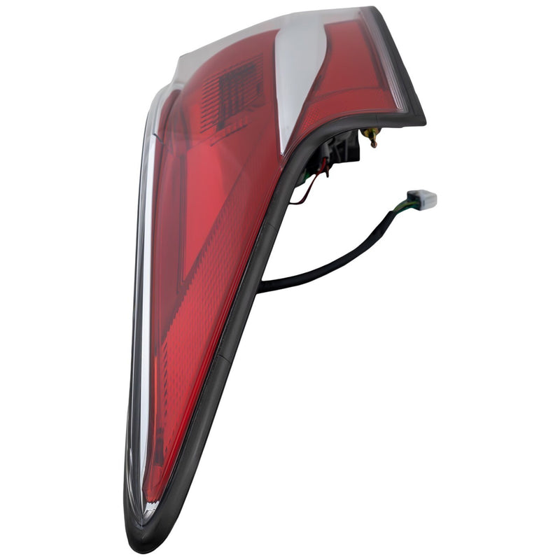 DURAFORCE Halogen Tail Light For 2014-2015 Nissan Altima Standard Type Left w/ Bulbs