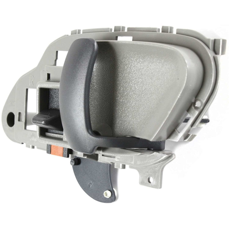 DURAFORCE Door Handle Inside Interior Gray Passenger Right RH for Chevy GMC Tahoe Suburban