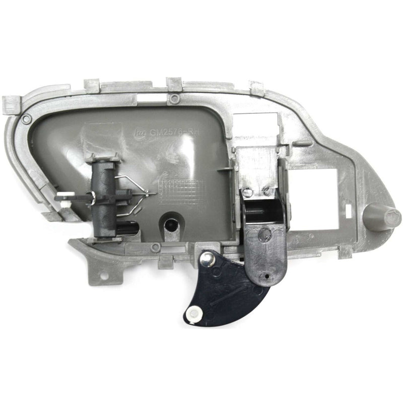 DURAFORCE Door Handle Inside Interior Gray Passenger Right RH for Chevy GMC Tahoe Suburban