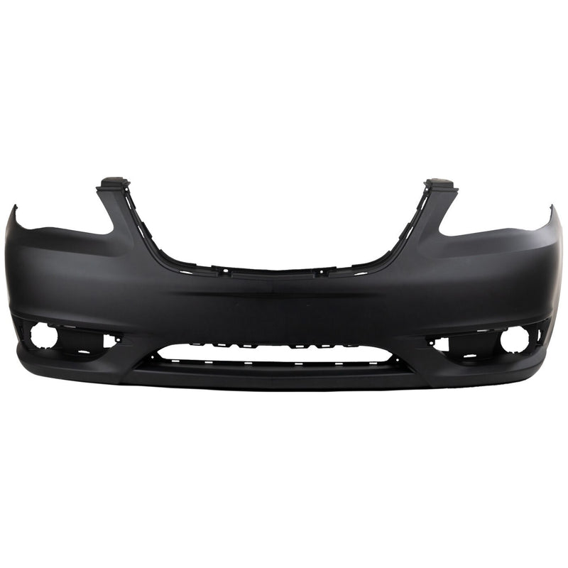 DURAFORCE Front Bumper Cover For 2011-2014 Chrysler 200 w/ fog lamp holes Primed