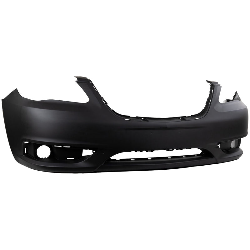 DURAFORCE Front Bumper Cover For 2011-2014 Chrysler 200 w/ fog lamp holes Primed