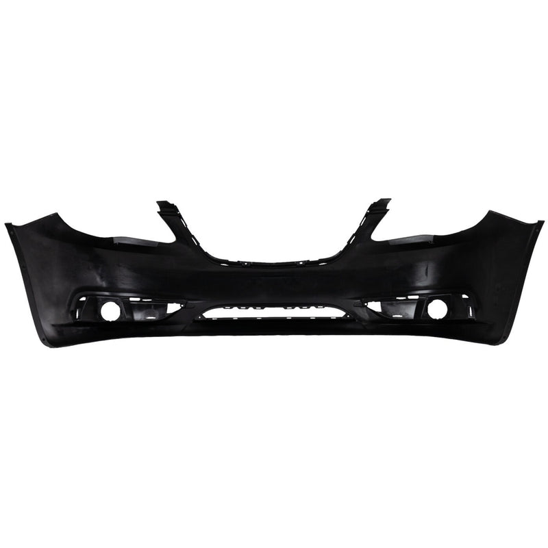 DURAFORCE Front Bumper Cover For 2011-2014 Chrysler 200 w/ fog lamp holes Primed