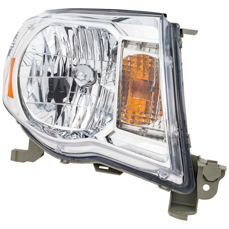 DURAFORCE Headlight Set For 2005-2011 Toyota Tacoma Left and Right Halogen With Bulb 2Pc