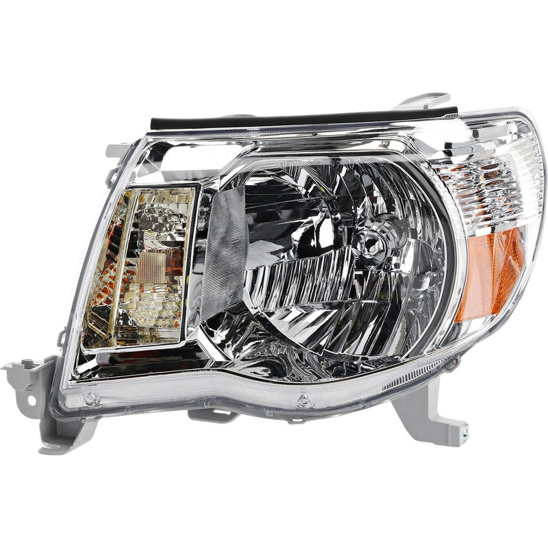 DURAFORCE Headlight Set For 2005-2011 Toyota Tacoma Left and Right Halogen With Bulb 2Pc