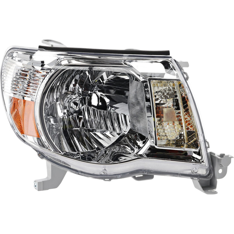 DURAFORCE Headlight Set For 2005-2011 Toyota Tacoma Left and Right Halogen With Bulb 2Pc