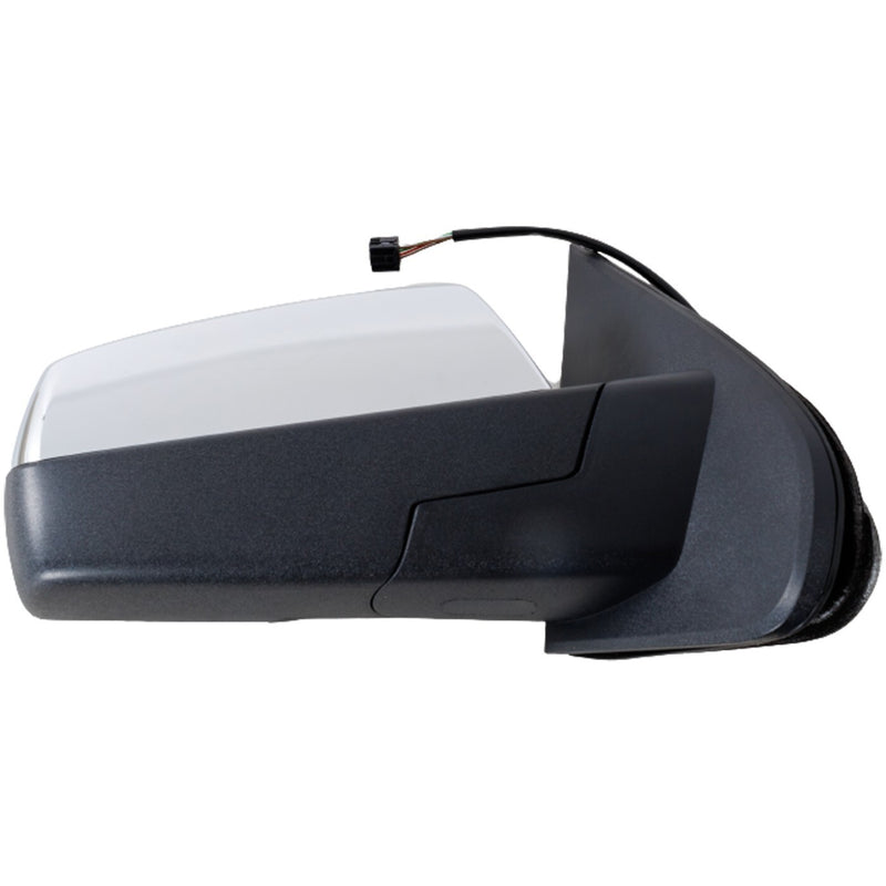 DURAFORCE Mirror For 2014-2018 Chevy Silverado 1500 Right Side Chrome Manual Fold Heated