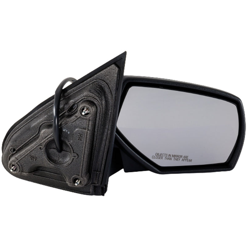 DURAFORCE Mirror For 2014-2018 Chevy Silverado 1500 Right Side Chrome Manual Fold Heated