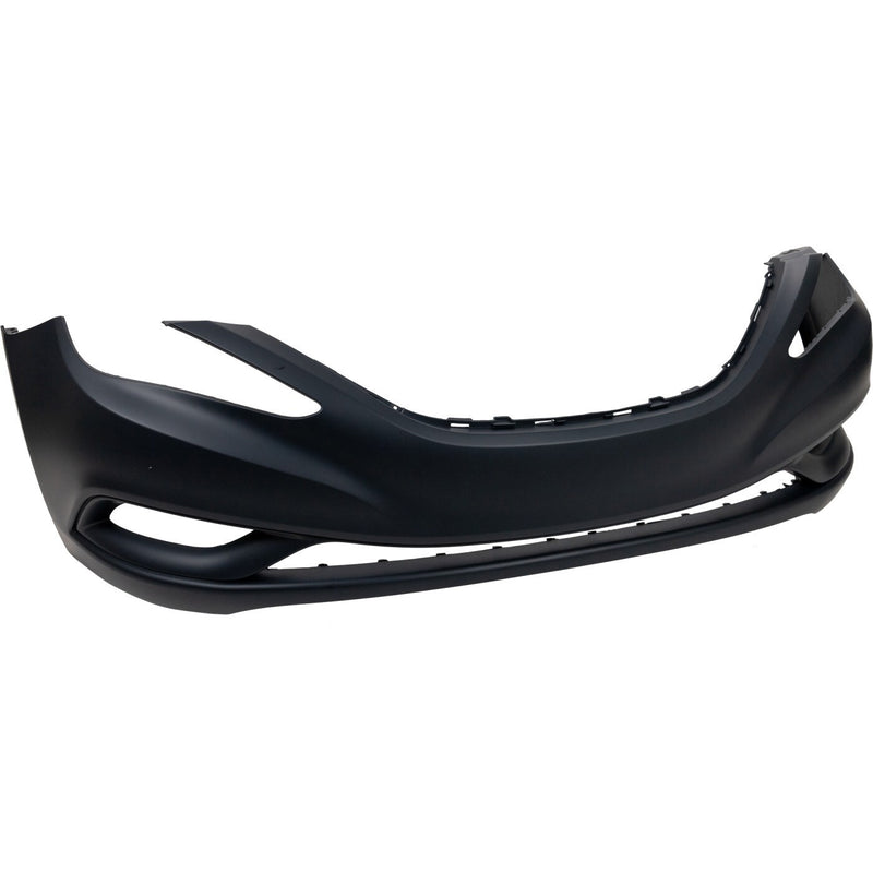 DURAFORCE Grille Assembly Kit Chrome Includes Front Bumper For 2011-2013 Hyundai Sonata