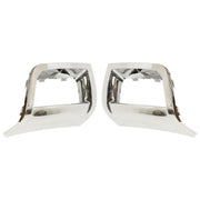 DURAFORCE Fog Light Trim Set For 2006-2009 Chevrolet Trailblazer Left and Right Chrome 2Pc
